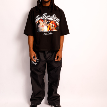 Dallas Don't Quit" Windbreaker Pants (Black)